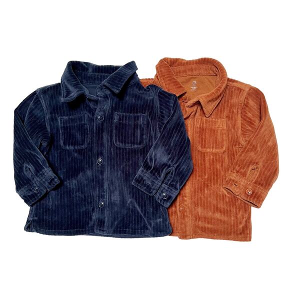 Gap Velour Shacket Bundle Size 18-24m - Picture 1 of 11